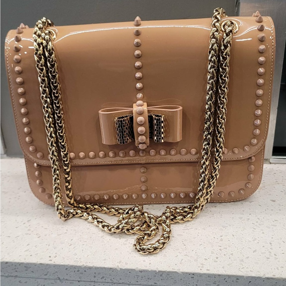 Authentic Christian Louboutin Studded Purse. - Picture 2 of 10